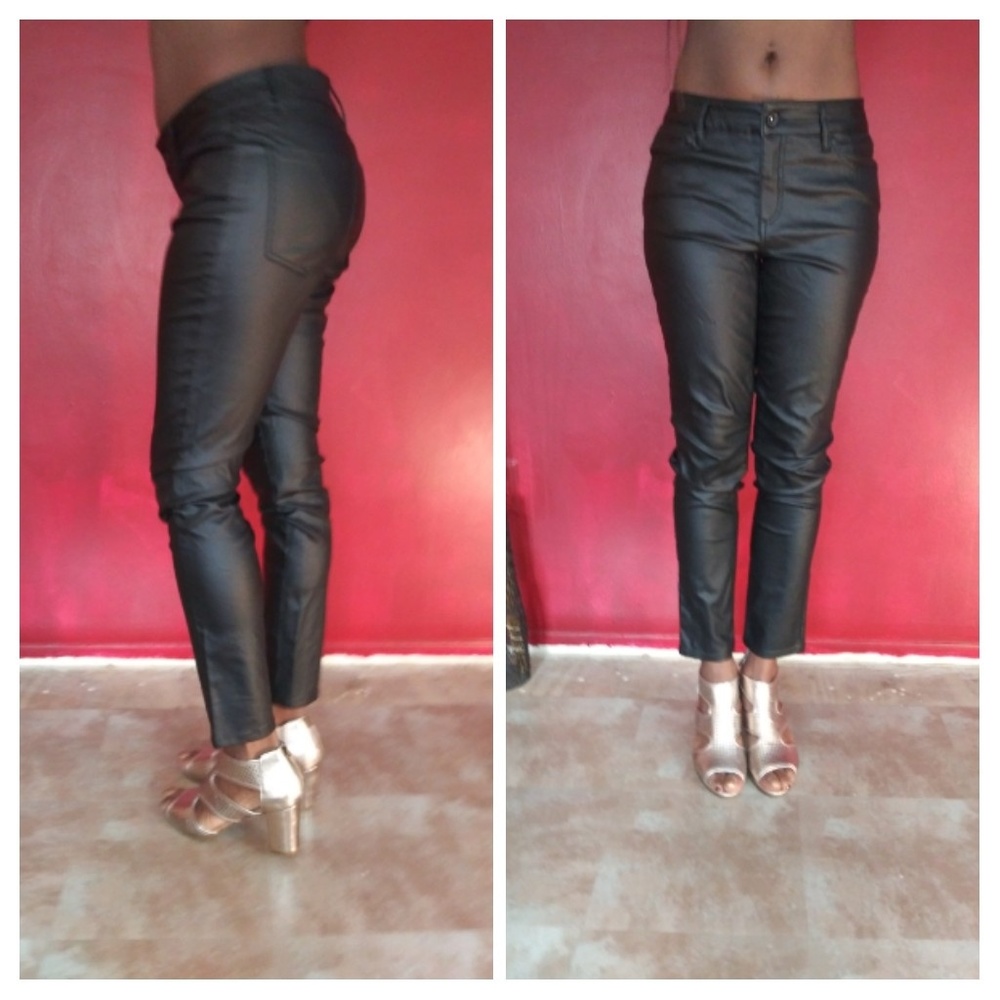 Faux Leather Pants